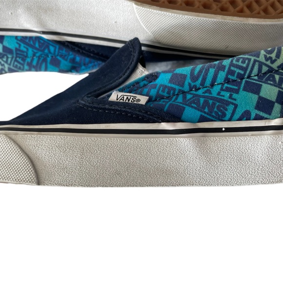 Vans Navy Slip-Ons - Picture 5 of 9